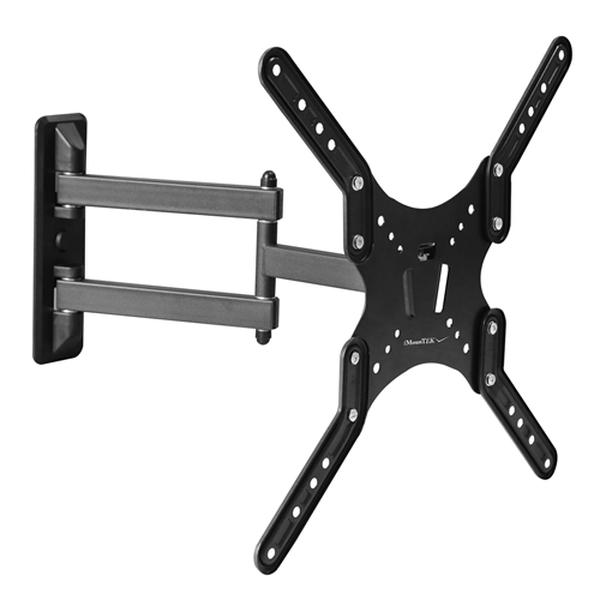 8 Tilt 90 Swivel Fixed TV Wall Mount Bracket for 23-55 in. LED, LCD, PLASMA Flat TV VESA 400 x 400 mm , Black -  Pcordenador personal, PC4321115