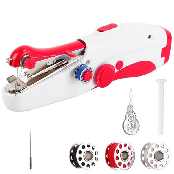 FFF-GPCT3522 Portable Mini Electric Cordless Mending Machine Handy Stitch Sewing Machine for Home Travel -  Fresh Fab Finds