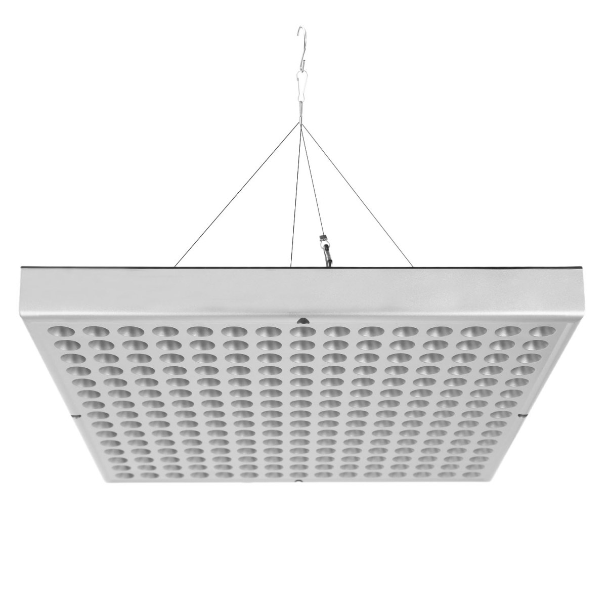 Picture of Fresh Fab Finds FFF-WHT-GPCT1672 45W LED Grow Light Panel 225 LEDs Plant Grow Lamp Light with Rope Hanger