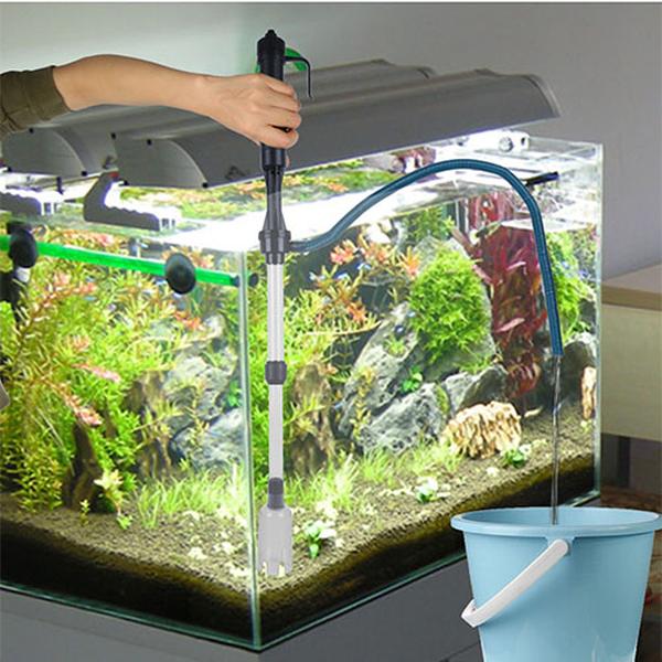Picture of Fresh Fab Finds FFF-GPCT1181 Battery-Operated Aquarium Vacuum Gravel Cleaner