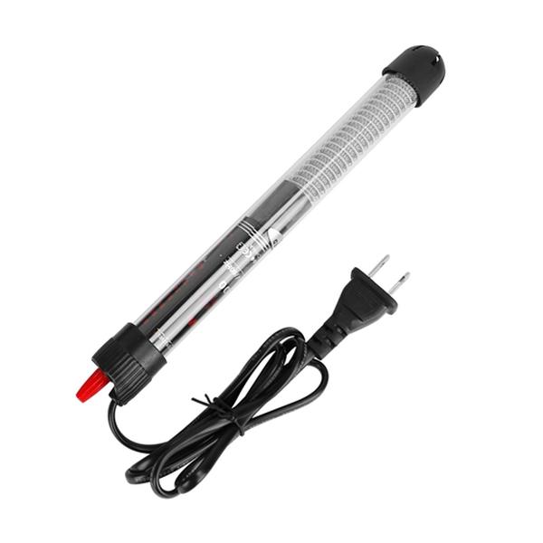 Picture of Fresh Fab Finds FFF-100W-GPCT3626 Submersible Aquarium Heater 100W Adjustable Fish Tank Heater Thermostat Water Heating Rod with 2 Suction Cups&#44; Black