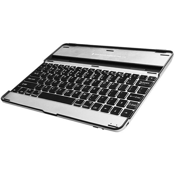 Picture of Fresh Fab Finds FFF-GPCT57 Aluminum Alloy Cover Wireless Keyboard&#44; Silver & Black