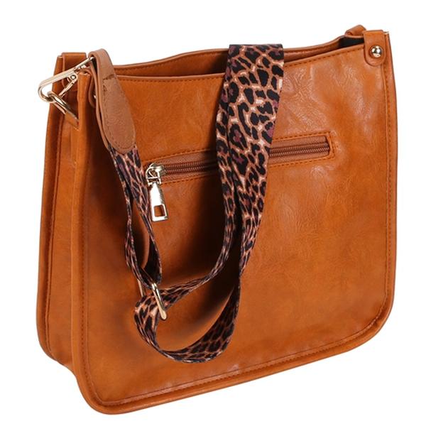 Women Fashion Leather Crossbody Handbag with Flexible Wearing Styles Adjustable Guitar Strap, Orange -  Tote Bags USA, TO4321291