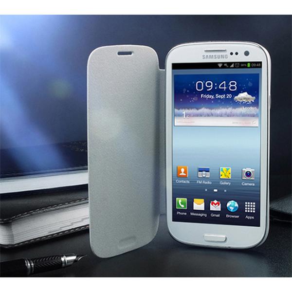 Picture of Fresh Fab Finds FFF-GPCT291 Flip Case Battery Cover for Samsung Galaxy S 3 III i9300&#44; White