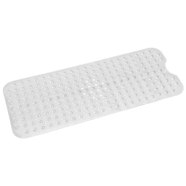 Picture of Fresh Fab Finds FFF-Clear-GPCT1892 BPA-Free Massage Anti-Bacterial with Suction Cups Washable Non-Slip Shower Mat&#44; Clear