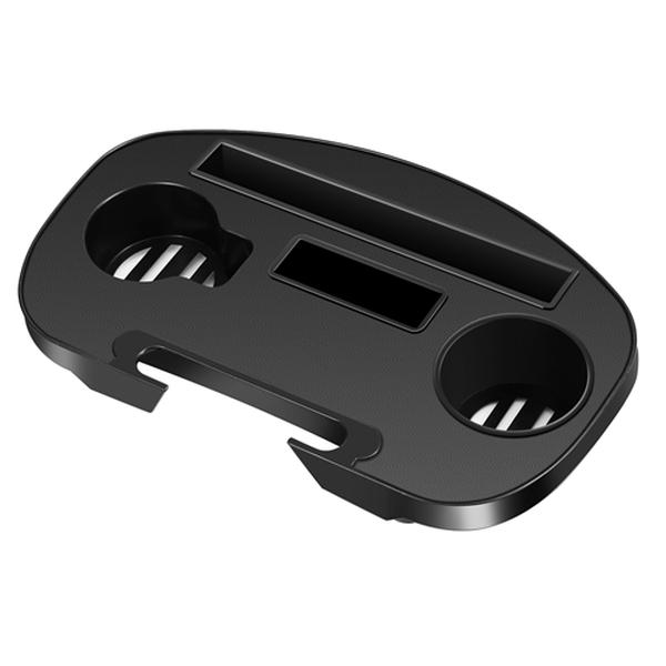 Zero Gravity Chair Cup Holder with Beverage Can Mobile Devices Slots, Black