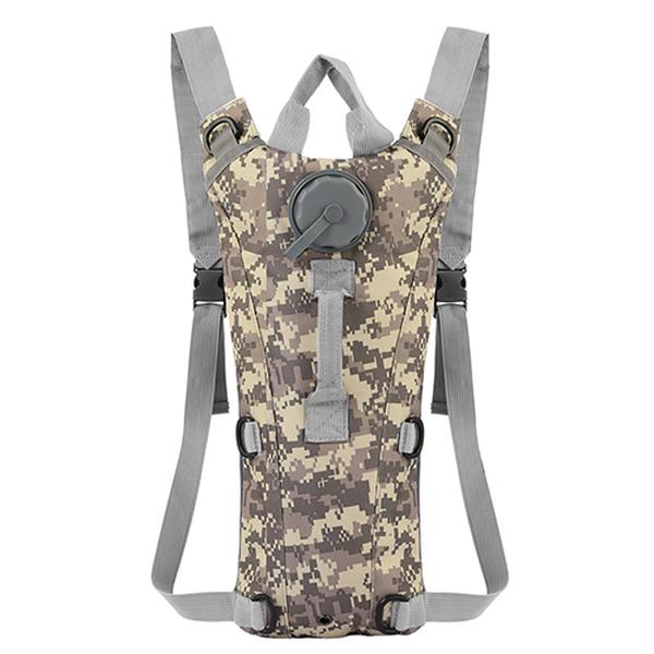 Tactical Hydration Pack 3L Water Bladder Adjustable Water Drink Backpack for Hiking