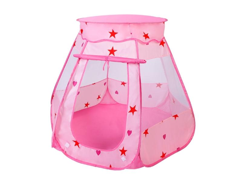Picture of Fresh Fab Finds FFF-Pink-GPCT2726 Kids Pop Up Game Prince Princess Toddler Play Tent for Indoor Outdoor Castle Birthday Gift for Kids&#44; Pink - Unisex