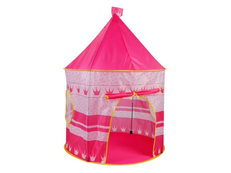 Picture of Fresh Fab Finds FFF-Pink-GPCT2724 Kids Play Foldable Pop Up Children Play Tent Portable Baby Play House Castle with Carry Bag Indoor Outdoor Use&#44; Pink - Unisex