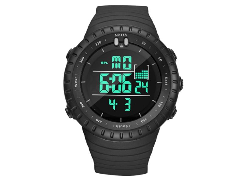 Picture of Fresh Fab Finds FFF-GPCT3491 Men Water-Resistant Military Tactical Digital Sports & Wrist Watch with Date & Week&#44; 12-24H Display Alarm Stopwatch Function LED Backlight&#44; Black