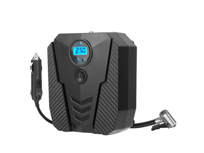Picture of Fresh Fab Finds FFF-GPCT3273 Portable Car Tire Inflator DC 12V Digital Car Electric Air Pump Compressor with LED Light 150PSI&#44; Black - Unisex