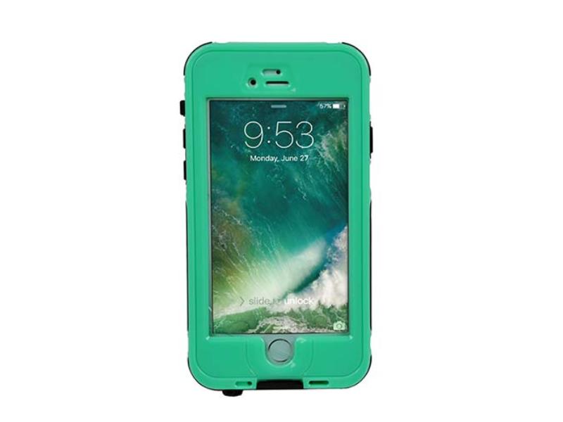Picture of Fresh Fab Finds FFF-Aqua-GPCT823 Rugged Water-Proof Hybrid Full Cover Case for iPhone 7&#44; Aqua - Unisex