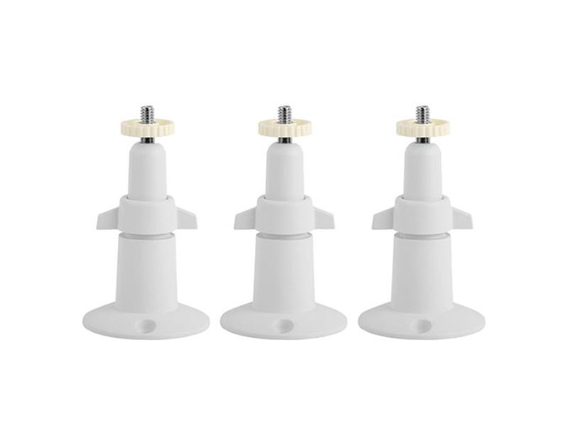 FFF-GPCT1117 Security Camera Wall Mount with Arlo 360 deg Adjustable Camera Holder Garden Patio Screw Mount Universal Fit, White - Pack of 3 -  Fresh Fab Finds