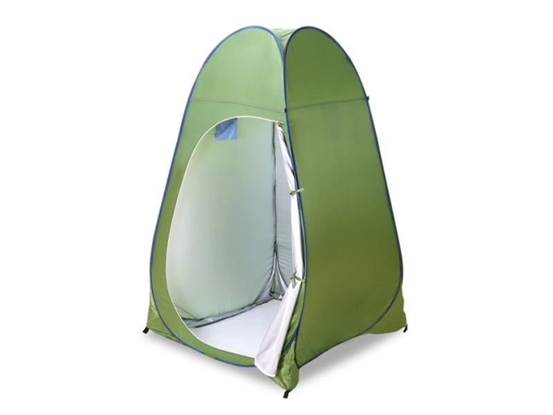 1-Person Outdoor Pop Up Toilet, Portable Changing Clothes Room Shower & Camping Shelter Privacy Tent with Carry Bag, Army Green - Unisex -  Olympian Athlete, OL4321627