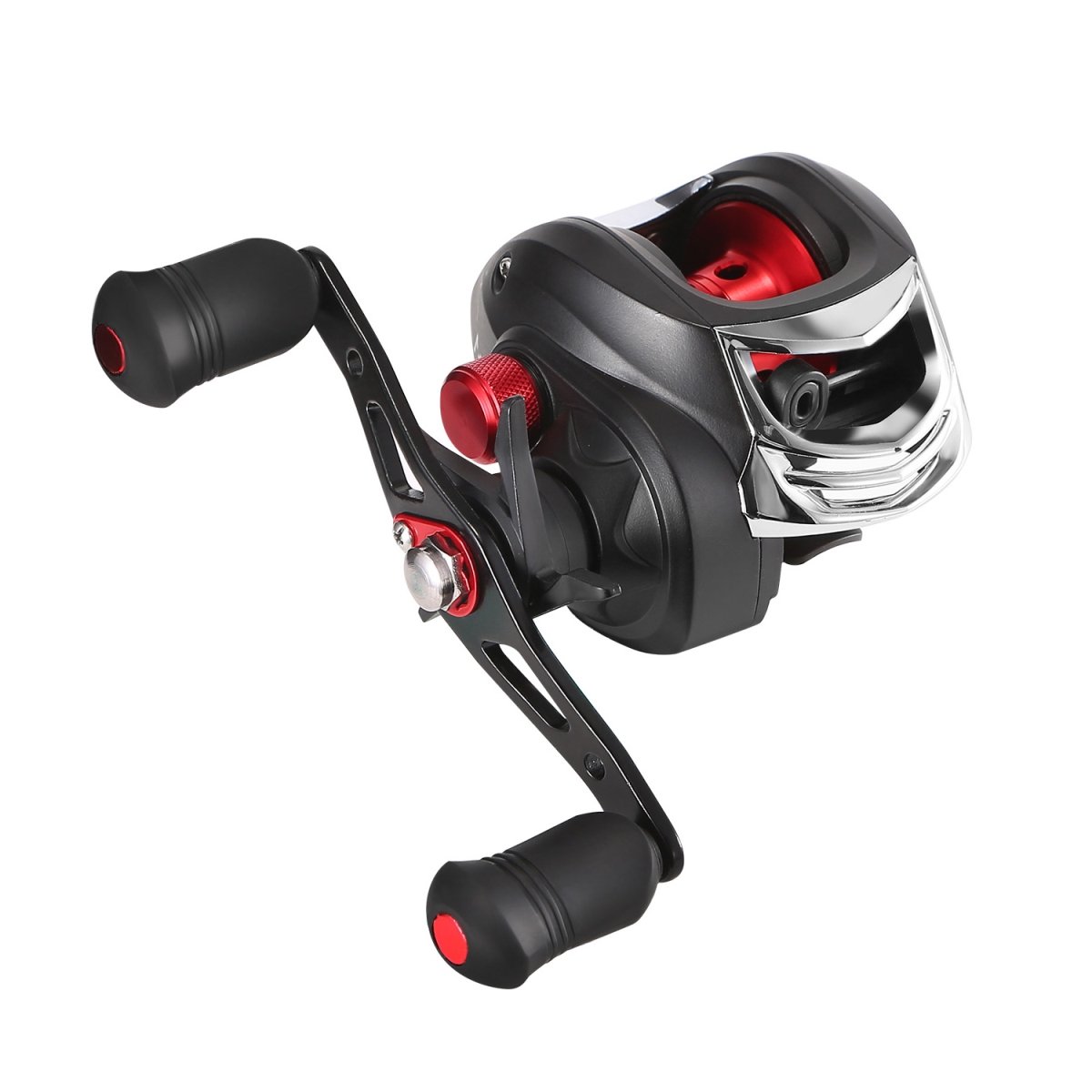 17.5 lbs Baitcasting Fishing Reel Drag Baitcasters 17 Plus 1 BB 7.1-1 Gear Ratio Baitcast Fish Reel High Speed Long Cast Distance, Black - Unisex -  Olympian Athlete, OL4321704