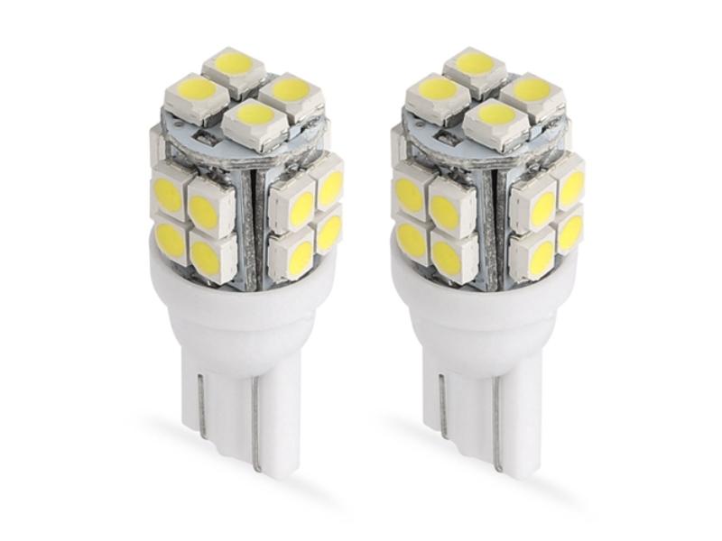 Picture of Fresh Fab Finds FFF-GPCT1134 12V T10 6000K Wedge Base Interior Dome Map License Plate Trunk Side Positioning LED Light Bulb&#44; White - 10 Piece - Unisex