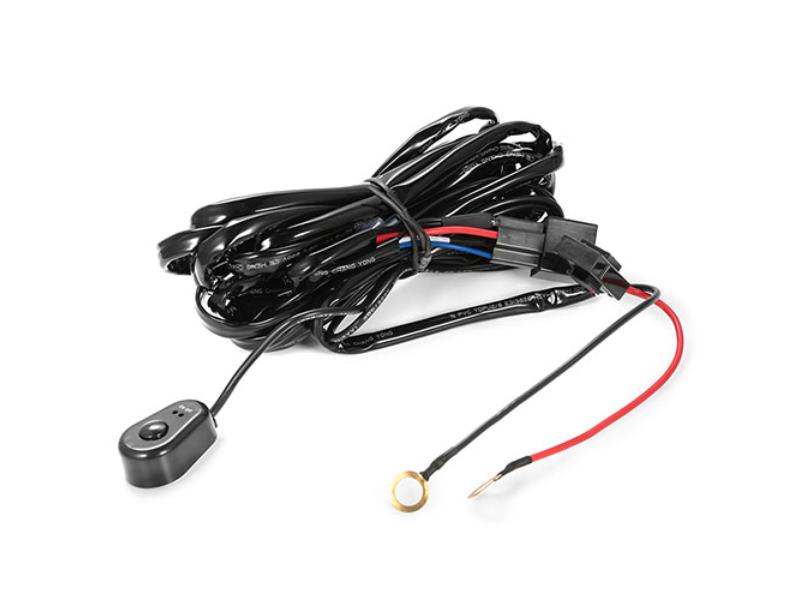 Picture of Fresh Fab Finds FFF-GPCT1544 LED Light Bar Wiring Harness Kit with 280W 12V 40A Power Relay Fuse On & Off Switch 10 ft. Universal Fitment Light Bar Accessories - Unisex