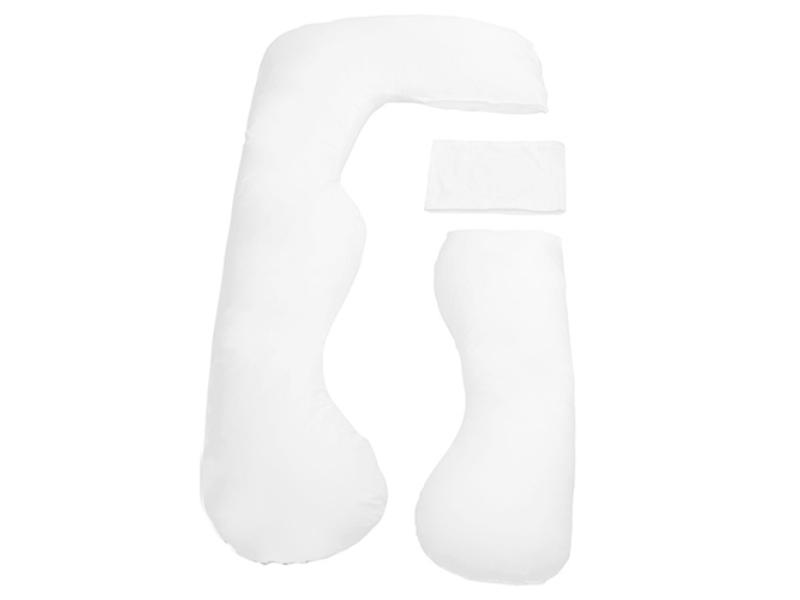 Picture of Fresh Fab Finds FFF-GPCT1144 HG - U Shaped Full Body Pillow&#44; White - Unisex
