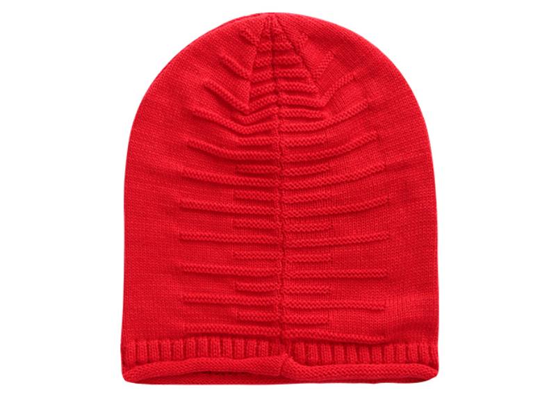 Picture of Fresh Fab Finds FFF-Red-GPCT1478 Knit Beanie Winter Warm Slouchy Baggy Hats Skull Cap&#44; Red - Unisex