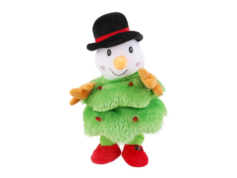 FFF-Snowman-GPCT3731 Electric Dancing Singing Twisting Snowman Talking Interactive Mimicking Funny Songs Wiggly Dance Kid Christmas Gift Plush Toy -  Fresh Fab Finds