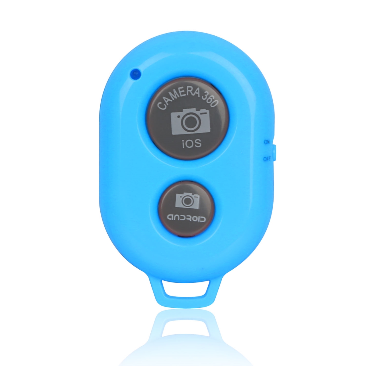 FFF-Blue-GPCT619 Unique Wireless Shutter Remote Controller for Android & iOS Devices, Blue