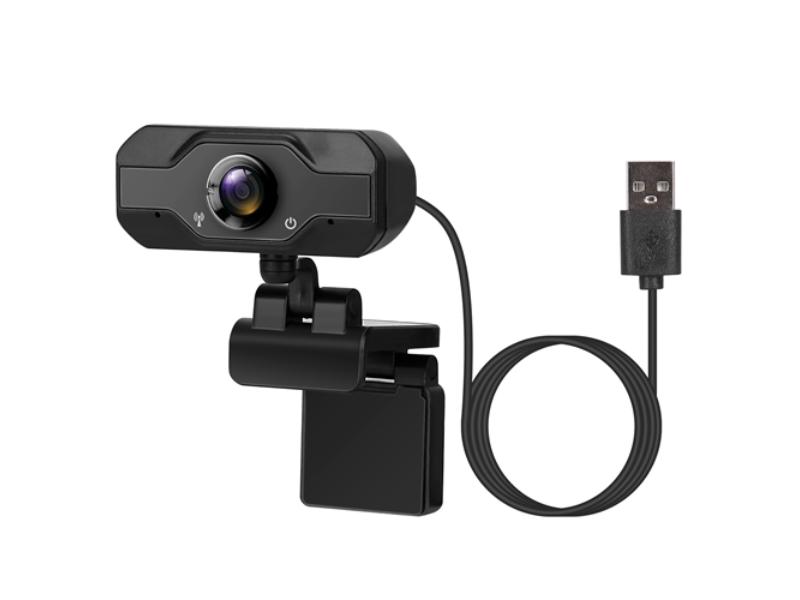 Picture of Fresh Fab Finds FFF-GPCT2684 FHD 1080P USB Webcam with 360 deg Rotatable Clip Streaming USB Plug & Play for PC Video Conferencing Gaming Facetime Broadcast Camera&#44; Black