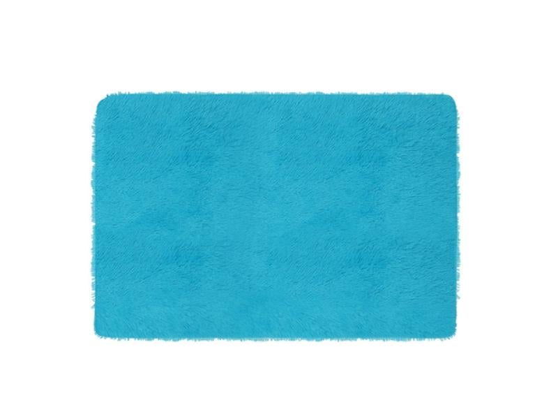 Picture of Fresh Fab Finds FFF-Blue-GPCT2009 4 x 2.6 ft. Fluffy Bedroom Anti-Skid Shaggy Decorative Floor Carpet Mat Area Rug for Nursery Bedroom Living Room&#44; Blue