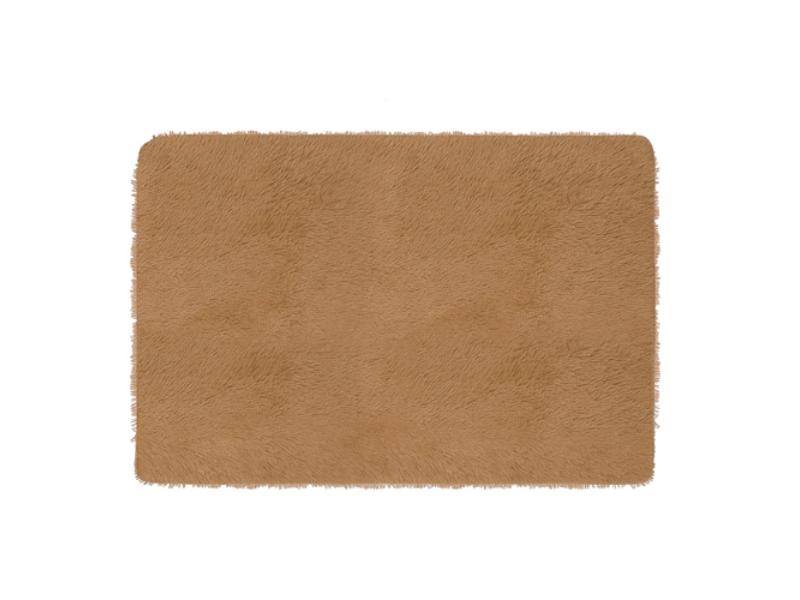 Picture of Fresh Fab Finds FFF-Coffee-GPCT2009 4 x 2.6 ft. Fluffy Bedroom Anti-Skid Shaggy Area Rug Decorative Floor Carpet Mat Area Rug for Nursery Bedroom Living Room&#44; Coffee