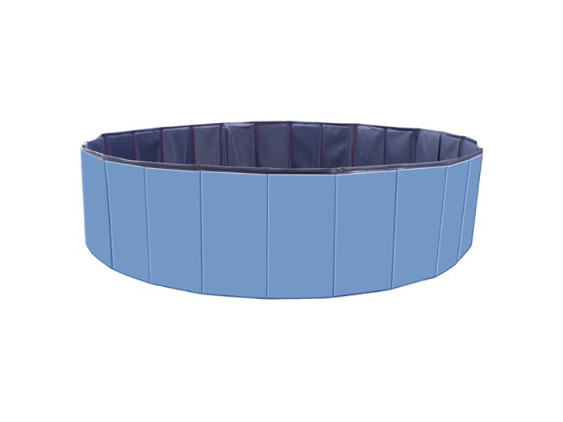 Picture of Fresh Fab Finds FFF-Blue-GPCT952 Foldable Pet Swimming Pool PVC Kiddie Baby Dog Swim Pool Bathing Tub Playmat Kids Pools&#44; Blue