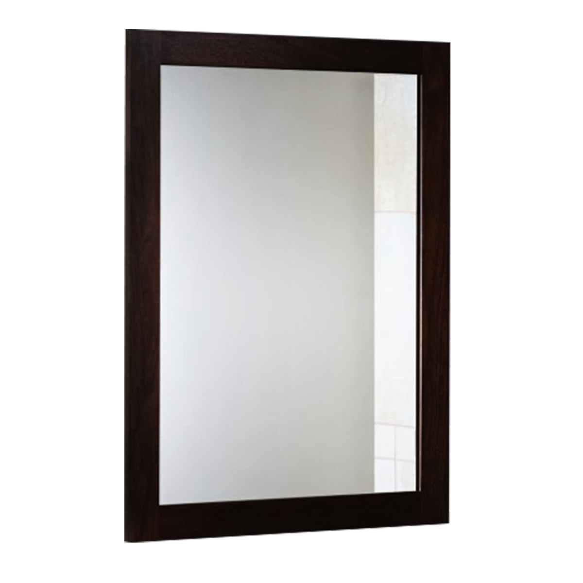 Picture of Fresh Fab Finds FFF-Black-30-40CM-GPCT4123 11.8 x 15.7 in. Wall Mount Mirror Wood-Like Frame Rectangle Modern Hanging Mirror for Bathroom&#44; Bedroom & Living Room&#44; Black