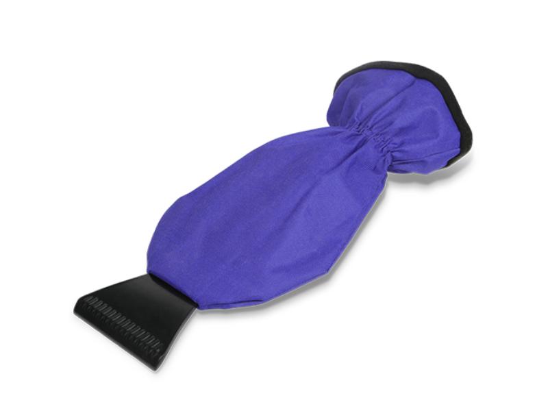 Windshield Snow Remover Glove Lined of Fleece Winter Mitt Keep Warm Ice Scraper