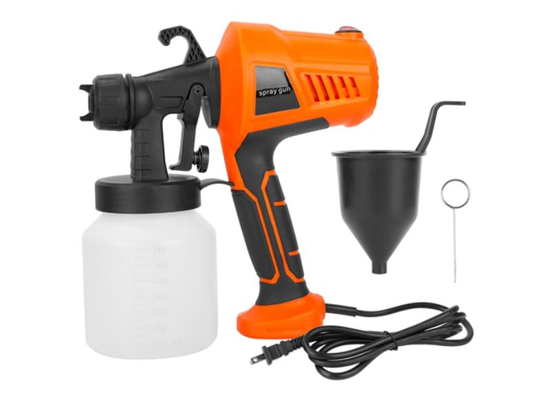 Picture of Fresh Fab Finds FFF-Orange-GPCT2946 700W Electric Paint Sprayer Handheld HVLP Spray Painter Painting Spray Gun for Fences Brick Walls with 3 Spray Patterns 800 ml Detachable Cup&#44; Orange