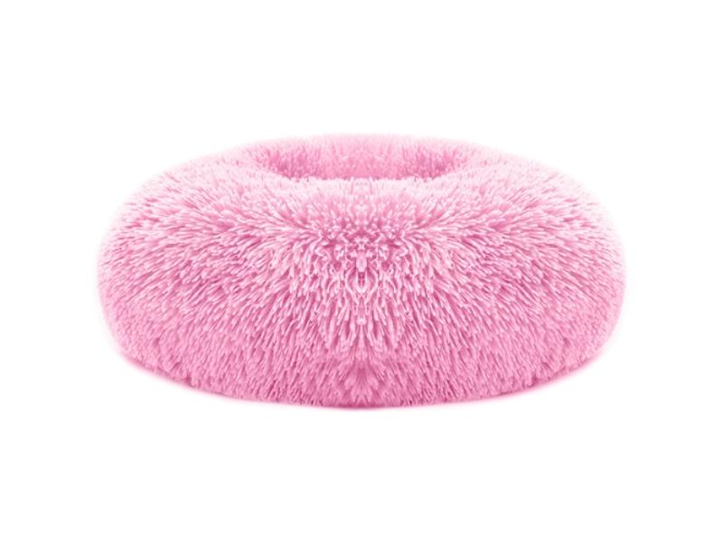 Picture of Fresh Fab Finds FFF-Pink-L-GPCT2120 Soft Warm Fleece Puppy Cat Bed Dog Cozy Nest Sofa Bed Cat & Dog Bed&#44; Pink - Large