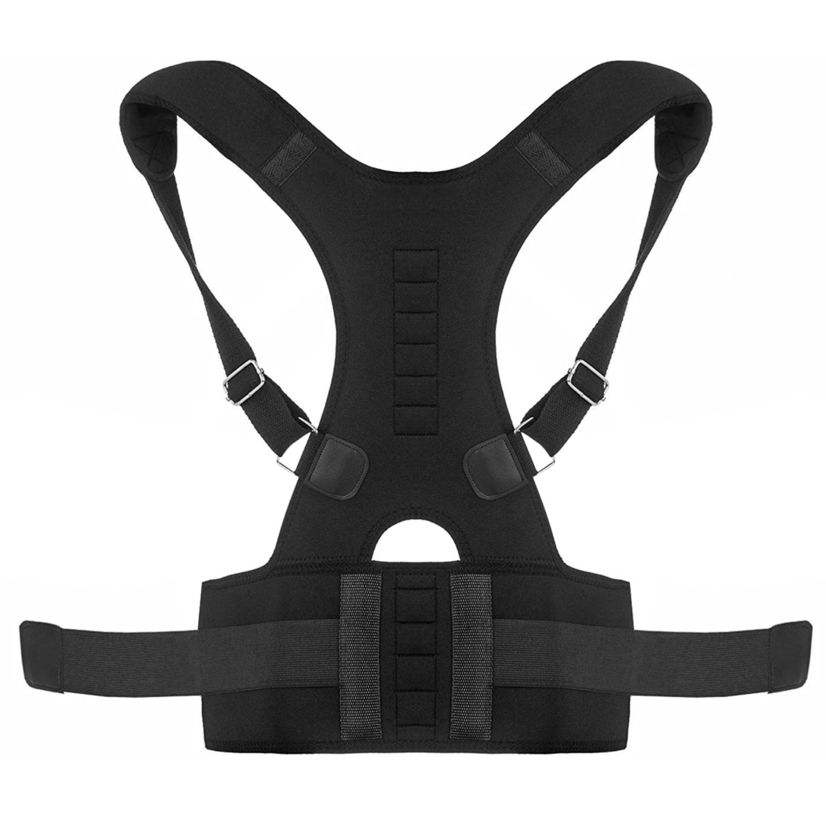 Unisex Magnetic Posture Corrector Support Belt - Adjustable Upper Back Braces for Pain Relief - Clavicle Shoulder Brace Thera