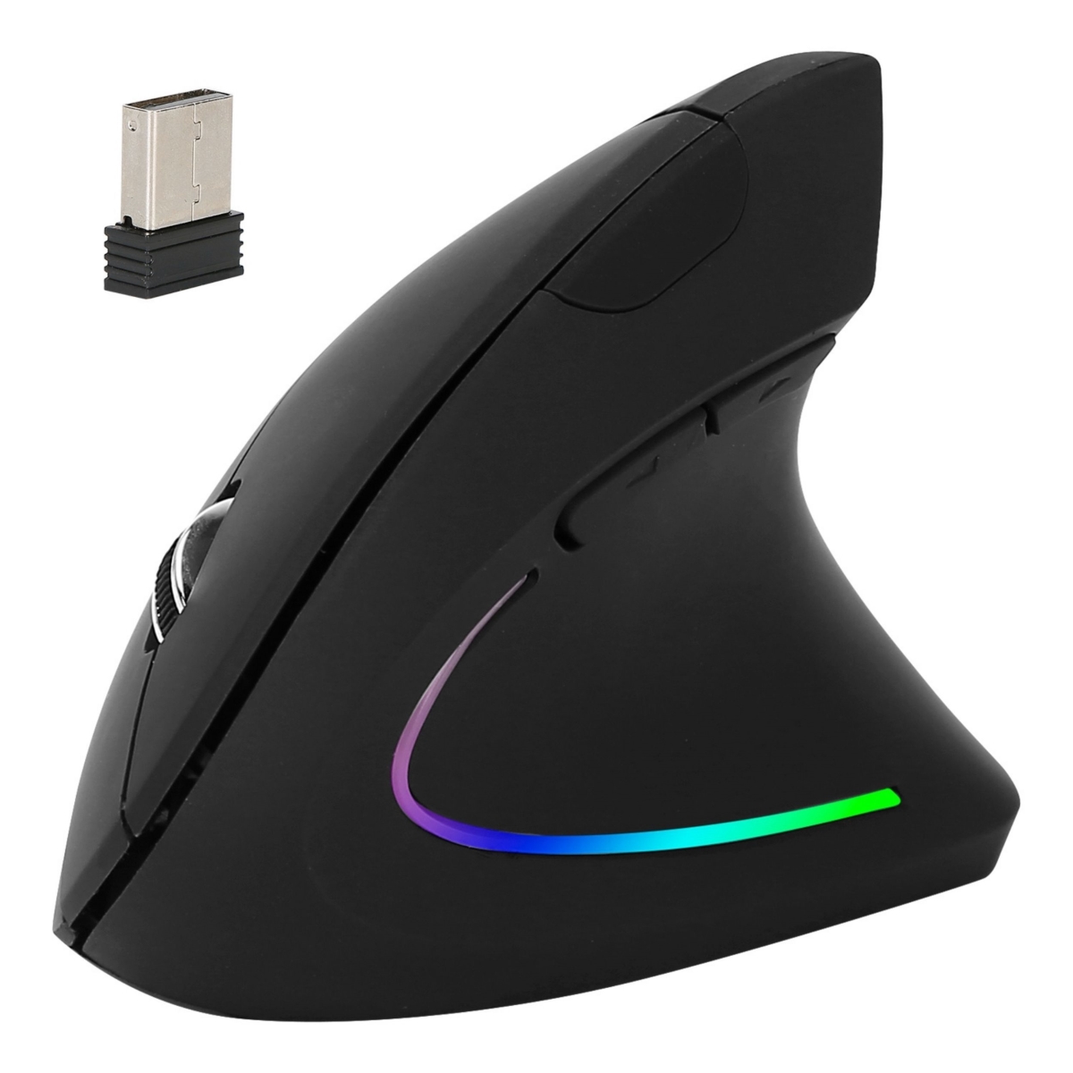 FFF-GPCT3210 2.4G Wireless Vertical Mouse, 6-Button Ergonomic Optical Mice, 3 Adjustable DPI (800/1200/1600), for Laptop PC -  Fresh Fab Finds