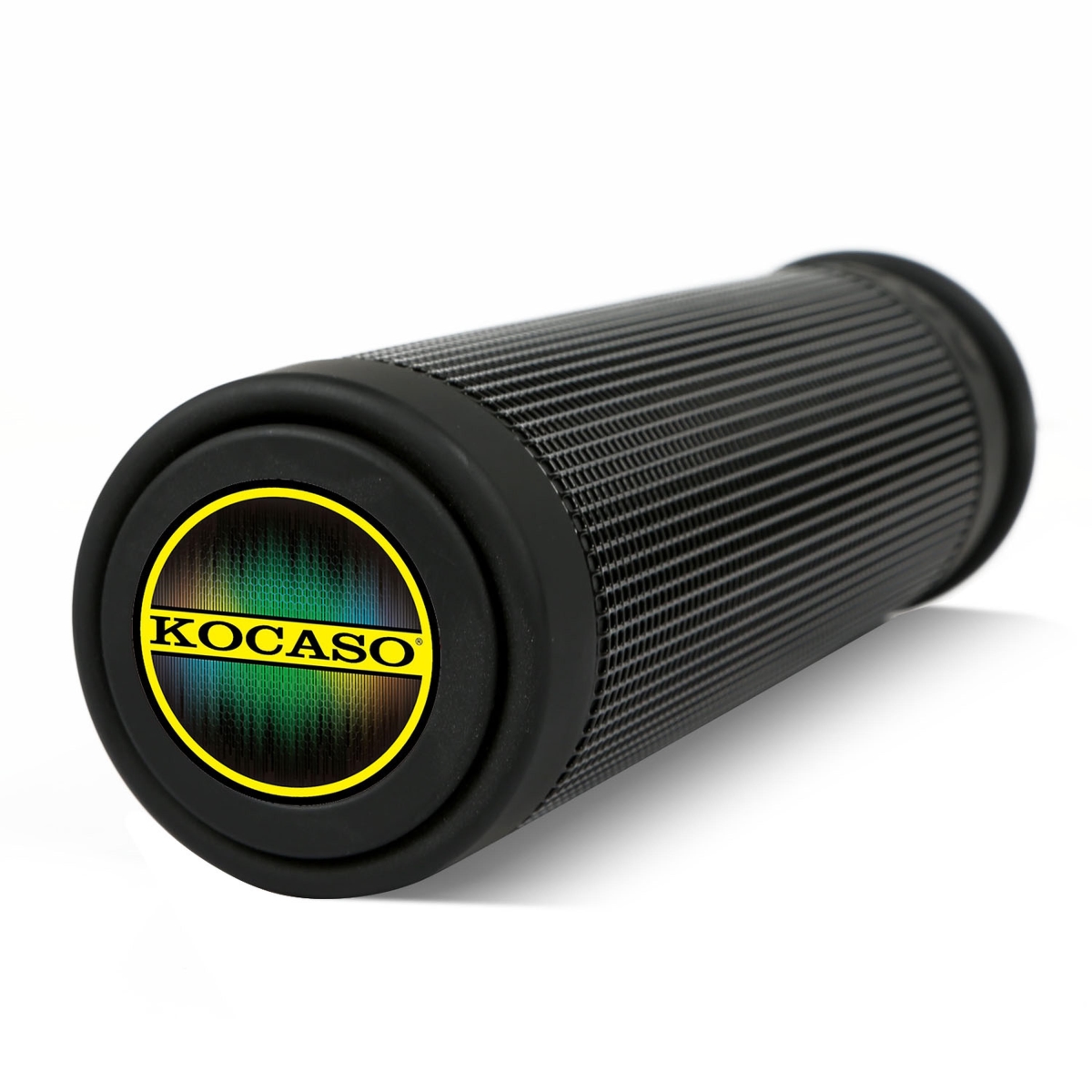 FFF-GPCT635 Rainbow LED Portable Wireless Speaker - Black - One Size