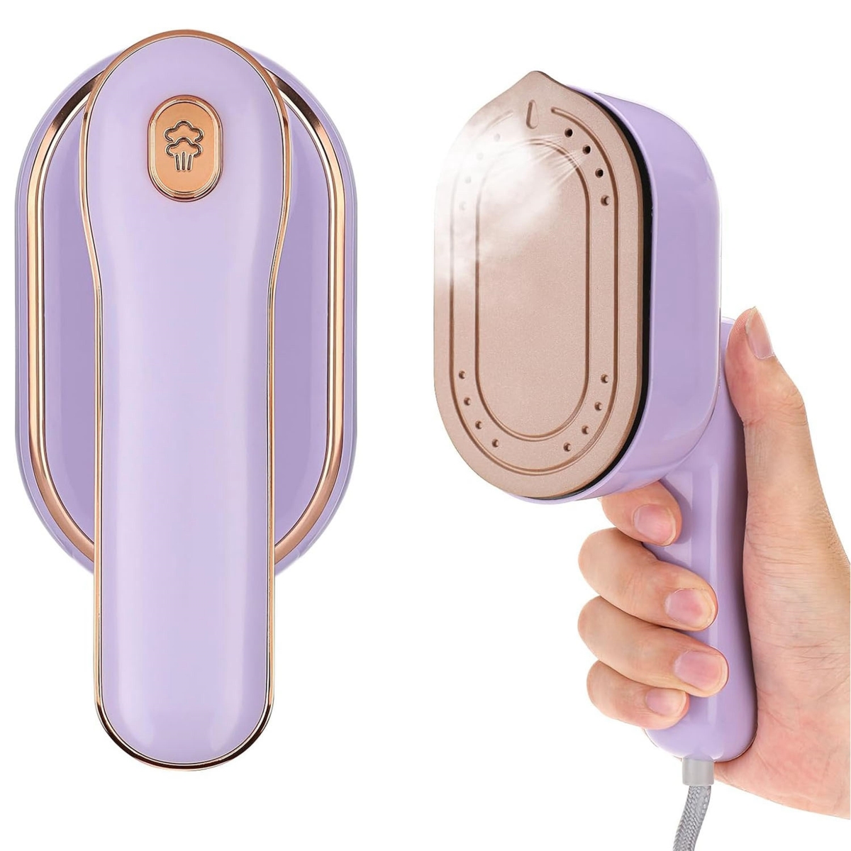 FFF-US-Purple-GPCT4597 1000W Portable Handheld Steamer, Purple - One Size