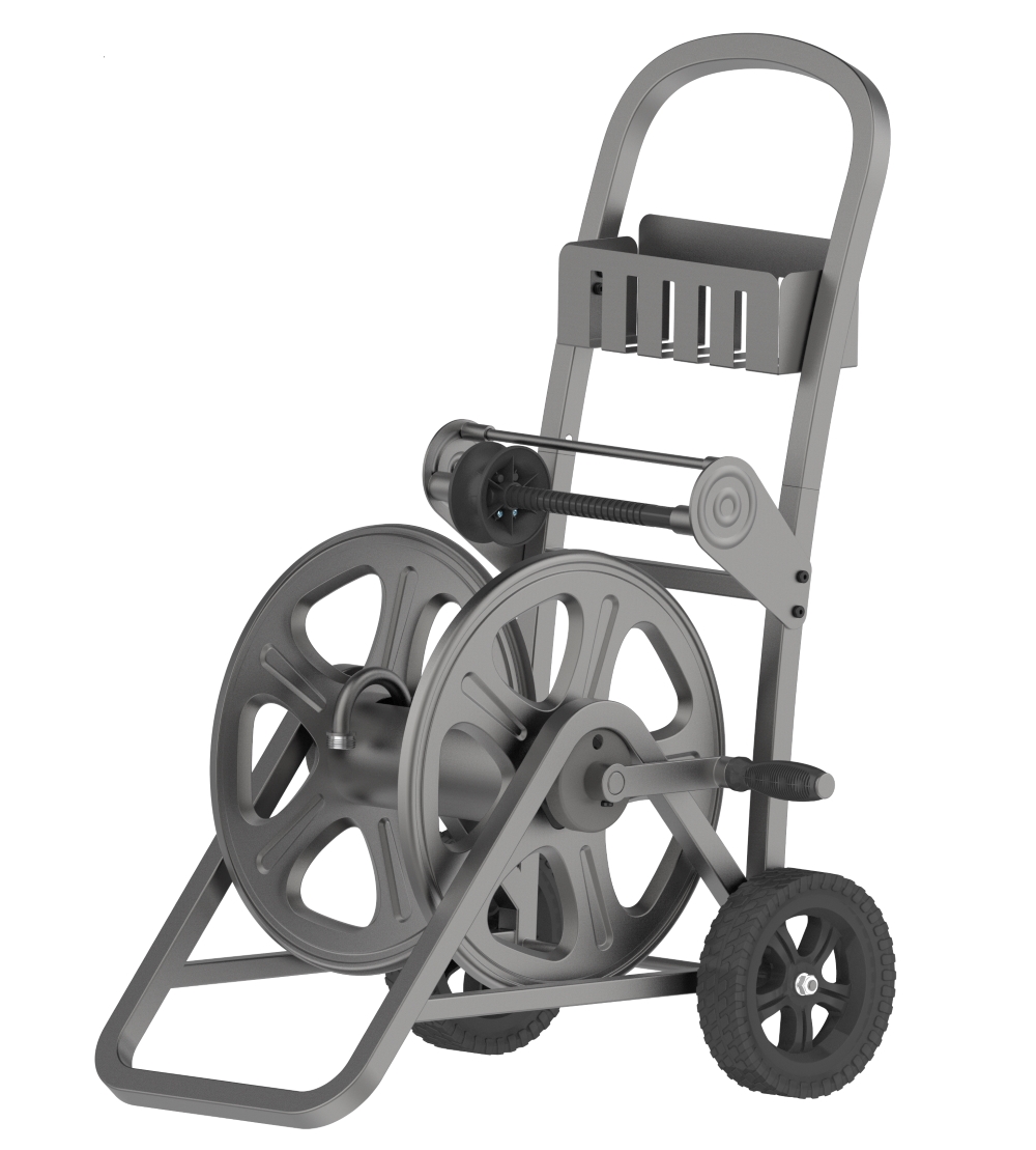 MHC-125  GEMINI Metal Hose Cart