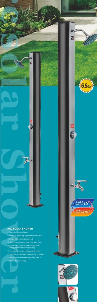 SS-0915  Arc Solar Shower 8 gallon