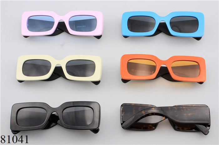 Picture of Sunglasses America 81041 Bulky Rectangular Sunglasses - Small