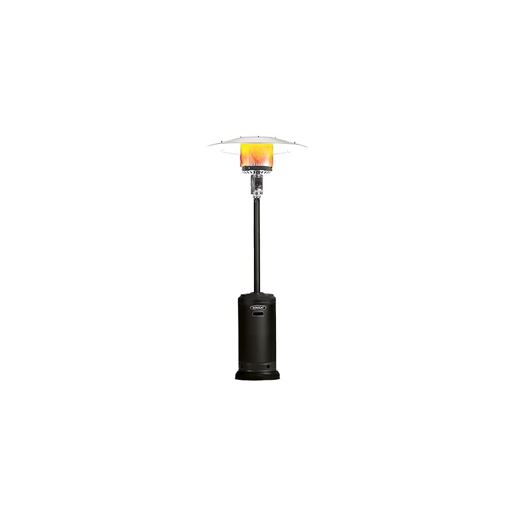 99607 Umbrella Propane Patio Heater, Black Finish