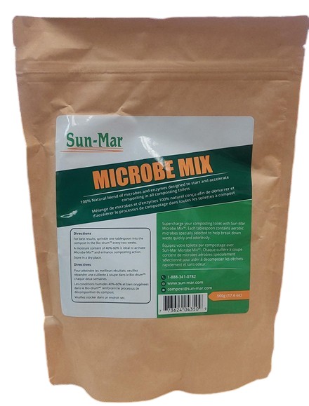 Sun-Mar Microbe Mix single 16 oz Composting Accelerators