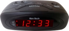 Picture of Sonnet T-1949 LED Alarm Clock 2 USB Port-1.0A for Smart Phone - 3.1A For Tablets
