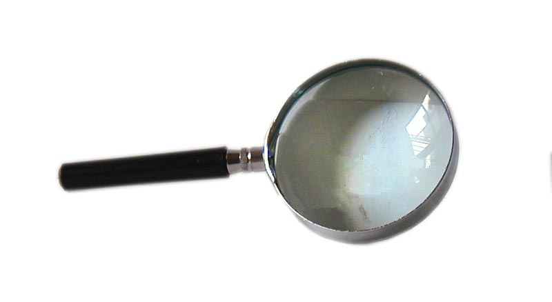 75 mm Sherlock Holmes Glass Lens Magnifier