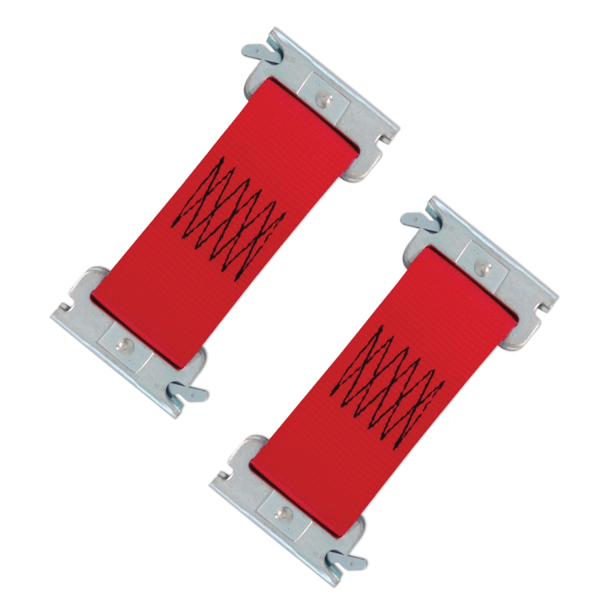 2 x 6 in. Multi-Use E-Strap for Connecting Multiple Dolly Carts - Pack of 2