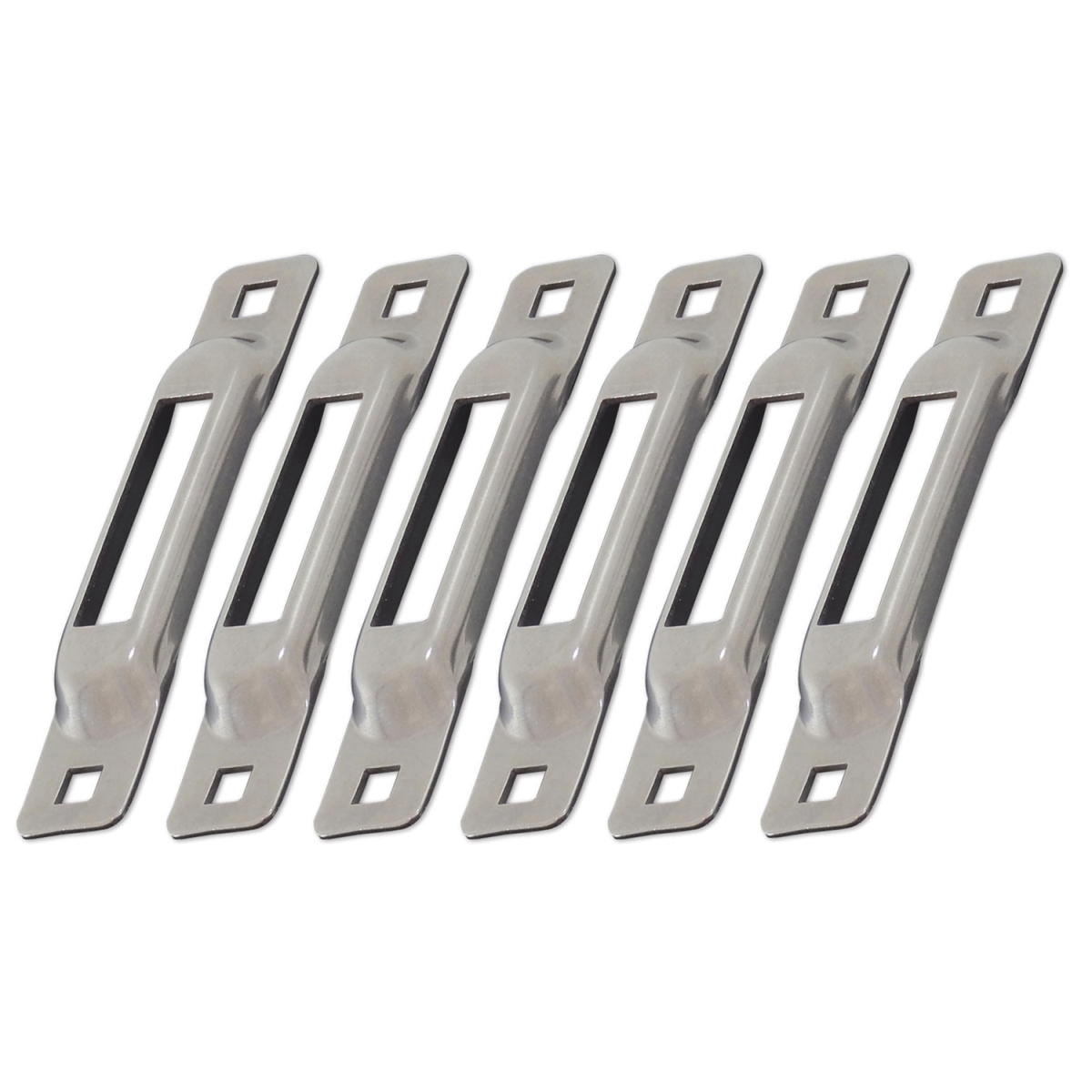 SLSU6 Unfinished E-Track Single Strap Anchors - Pack of 6