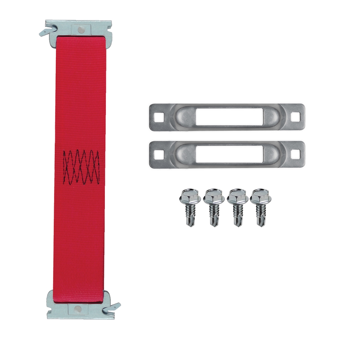 SLCTCK 4400 lbs Trash Can Kit for Hauling Wheeled Containers & More Around Ranches, Farms & Anywhere - Zinc Plated