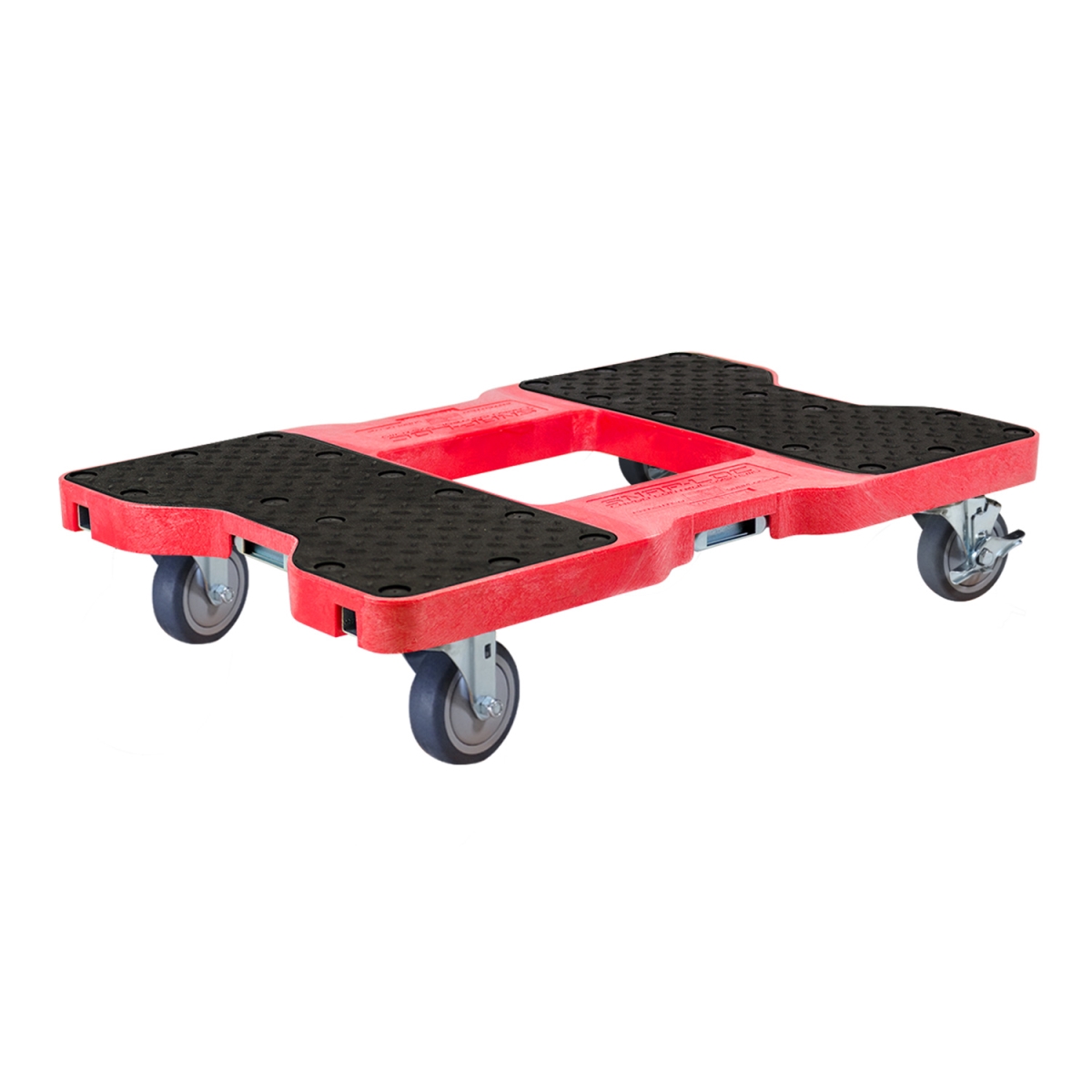 SL1200D4TR 1200 lbs Professional E-Track Dolly - Red