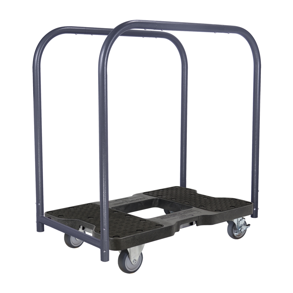 Picture of Snap-Loc SL1200PC4TB 1200 lbs Professional E-Track Panel Cart Dolly - Black