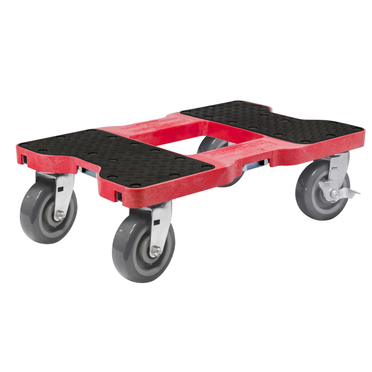 SL1800D6R 1800 lbs Super-Duty Professional E-Track Dolly - Red